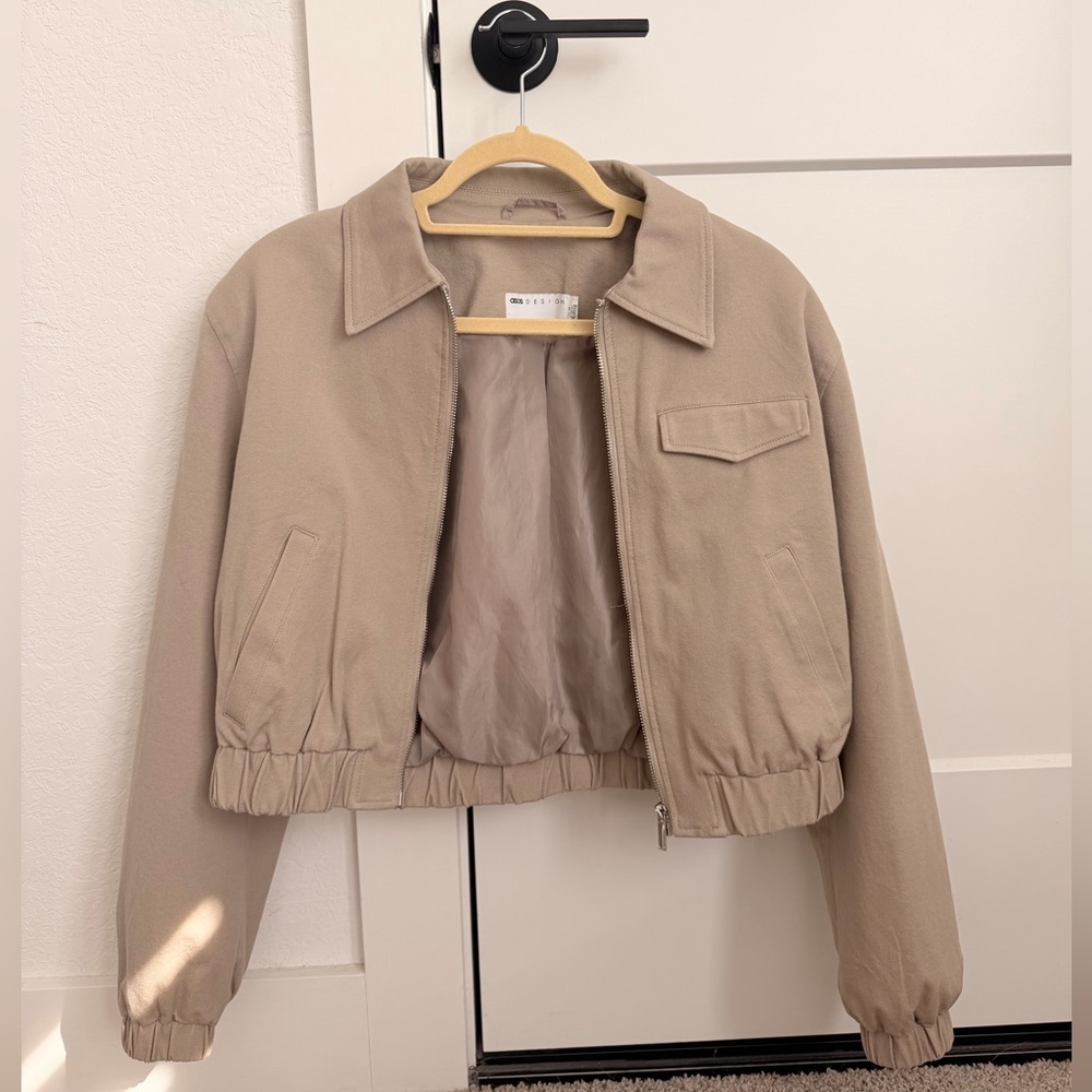ASOS Light Tan Utility Jacket